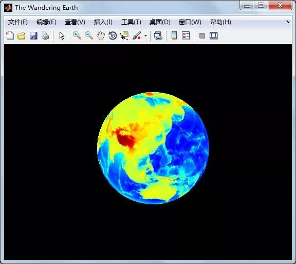 MATLAB模拟地球加速旋转、减速旋转、顺时针旋转、逆时针旋转的图3